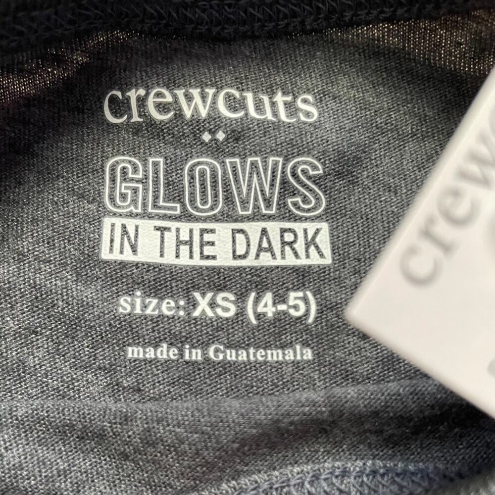 New with Tags J.Crew Factory “Spooky” Glow in the Dark Long Sleeve Tee Size XS - Picture 2 of 6